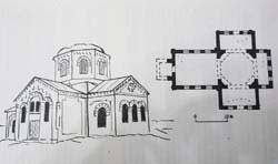 Схема храма Иоанна Богослова...