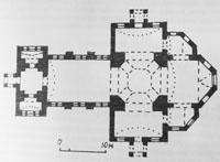 План-схема Михайловского храма